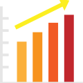 Free graph bar chart vector